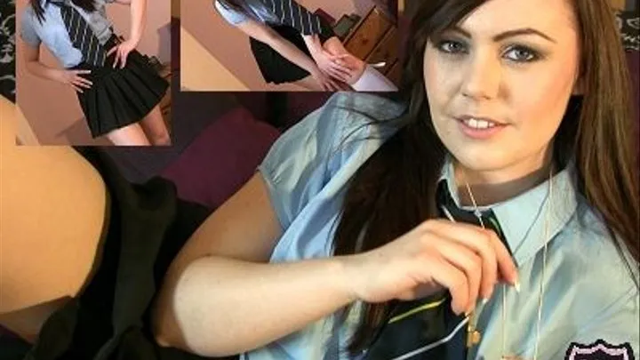 KACIE Last Wank For Cute College Brat - Chastity Awaits ** BORDERED**