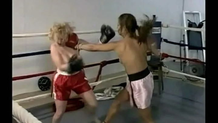 Topless Knock-Out Kick Ass Boxing