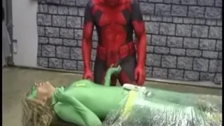Emerald Girl And The Red Menace, Orgasms