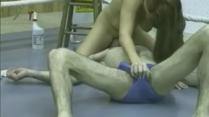 Husband & Wife, Wrestling For An Orgasm