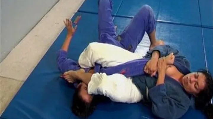 Barefoot Judo Grappling In Gi's