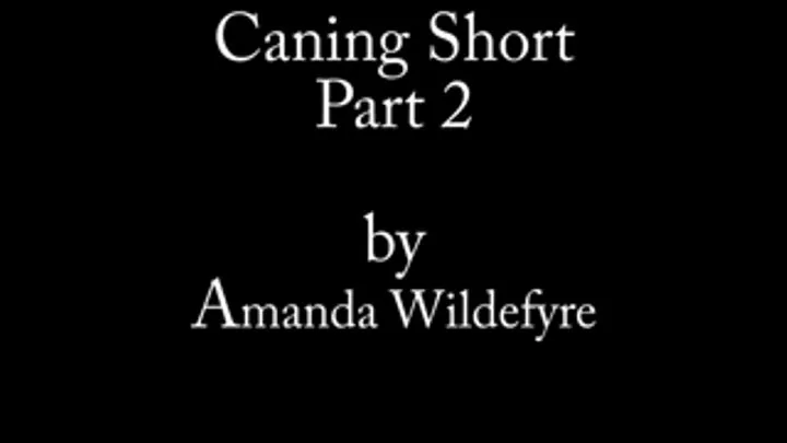 Amanda Wildefyre Caning Preview Part 2