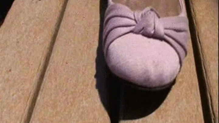 Kayla Jayy's cute pink suede shoes Full length version