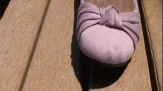 Kayla Jayy's cute pink suede shoes Full length version