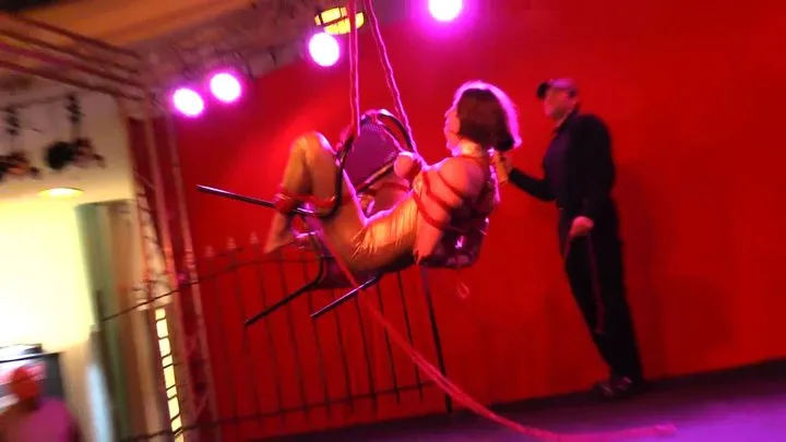 A very special Suspension for Zooey Zara in Public - Part 2