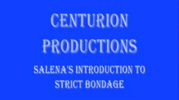 Selena's introduction to bondage part 2