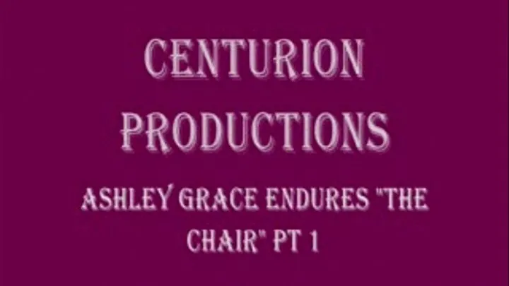 Chastity Bell endures the chair pt 1