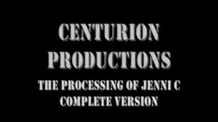 The Processing of Jenni C Full Version