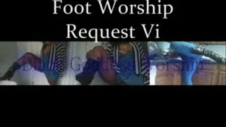 Foot Worship Request Vid Pt. 1