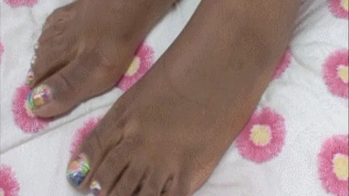 MALE ROSE foot job with sex