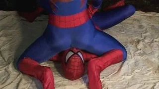 Helpless Spiderman's Demise - Shamed by Brainwashed Spidergirl