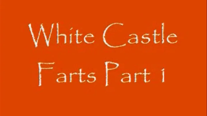 White Castle Farts Part 1