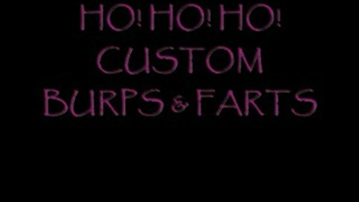 HO! HO! HO! Custom Farts