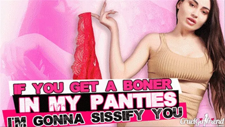 If You Get A Boner In My Panties - I'm Gonna Sissify You