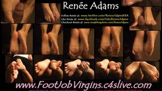 FootJob Work-Out Feeturing: Renee Adams
