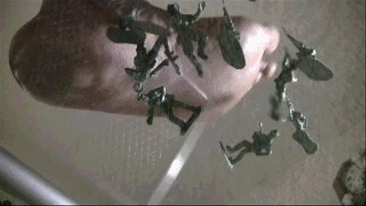 Army Men Under Glass POV