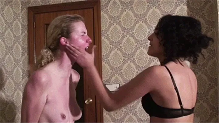 The most extreme face slapping scene you will ever see This is the end beautiful friend I forgive you now you are truly sorry - Nasty Natascha & The Cheating Slut