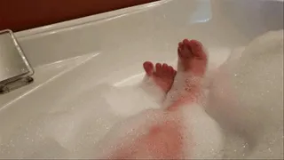 Wash and pamper goddess feet
