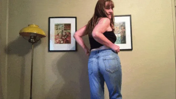 My sexy jeans teasing you