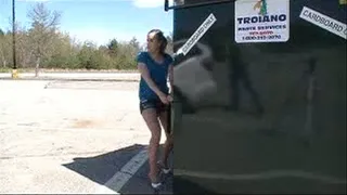 APRIL LIFTS AND PULLS DUMPSTER