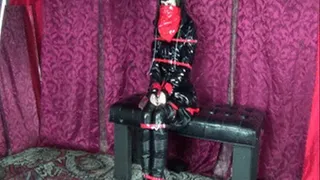 Two raincoat bondage