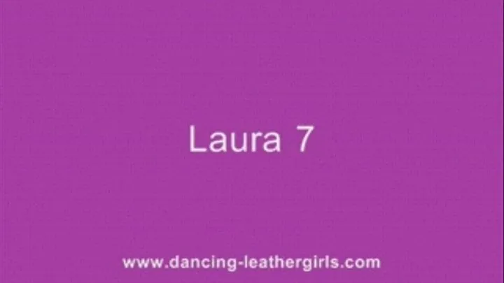 Laura 7 - Leather Pole Dancing