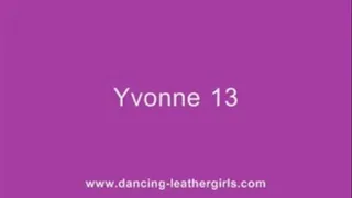 Yvonne 13 - Dancing in Liquid Leatherleggings