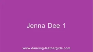 Jenna Dee 1 - Hot Dancing in Leather Pants and Leather Gloves