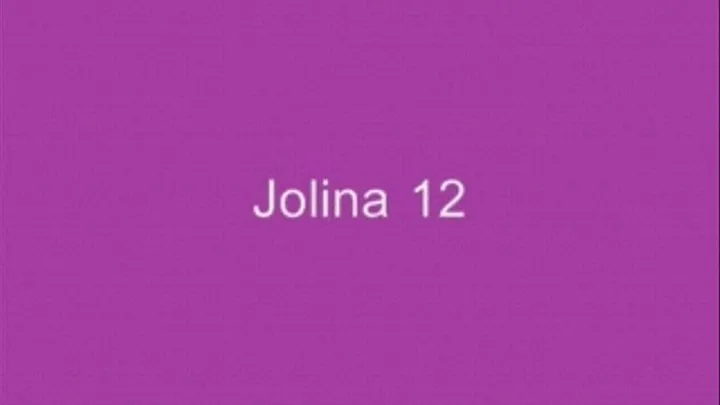 Jolina 12 - Topmodel Dancing in tight Leather Pants