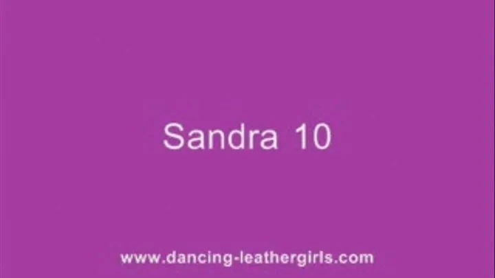 Sandra 10 - Leather Pants and Leather Gloves