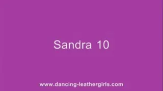 Sandra 10 - Leather Pants and Leather Gloves