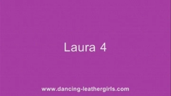 Laura 4 - More Leather Pole Dancing