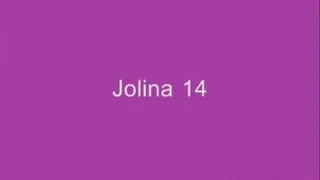 Jolina 14 - Beauty Queen Moving in Leather Pants