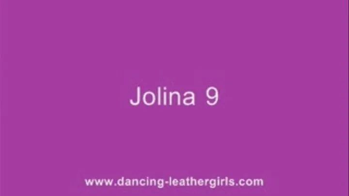 Jolina 9 - Hot Moves in Miss Sixty Oneway Leathers