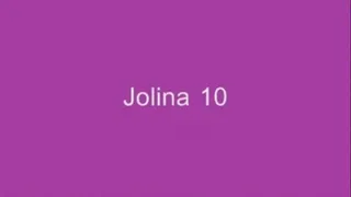 Jolina 10 - Dancing in Leather Skirt