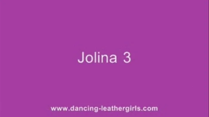 Jolina 3 - Dancing Show in Oneway Leathers