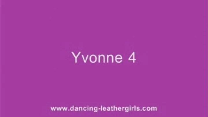 Yvonne 4 - Sexy Tommy Leather Pants