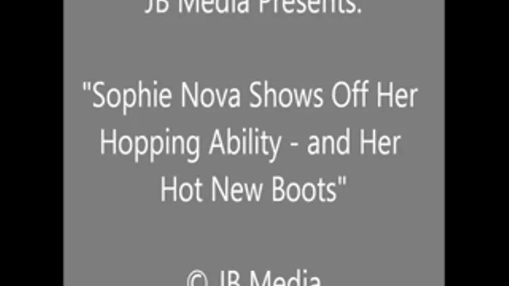 Sophie Nova Hopping in Boots - SQ