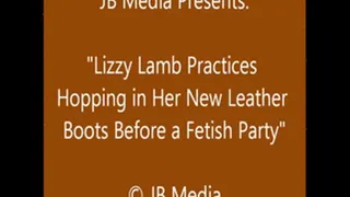 Lizzy Lamb Hopping in Her Boots - SQ