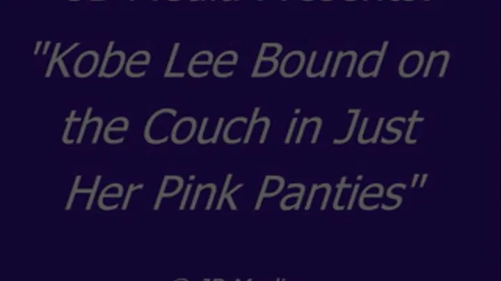 Kobe Lee Bound in Pink Panties