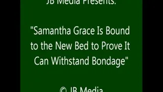 Samantha Grace Tests the New Bed - SQ