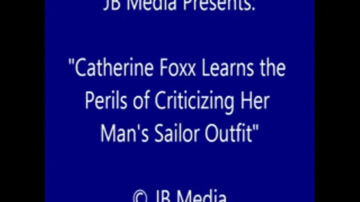 Catherine Foxx Bound in a Sailor Costume - SQ