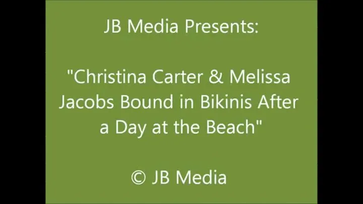 Chrstina and Melissa Bound in Bikinis