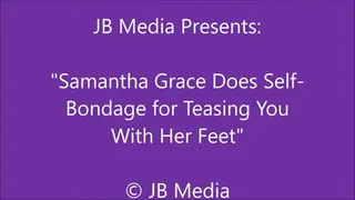 Samantha Grace Shackles Her Feet for Teasing You
