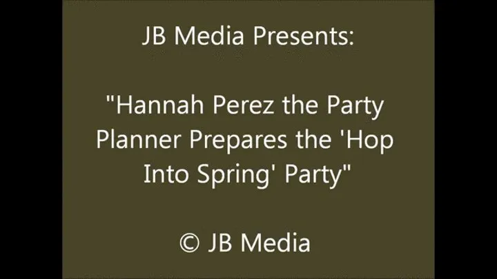 Hannah Perez Hosts the Hop into Spring Party - SQ