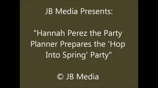 Hannah Perez Hosts the Hop into Spring Party