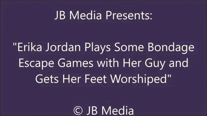 Erika Jordan Plays Some Kinky Games and Gets Foot Worship
