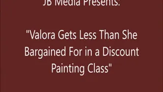 Valora Gets Volunteered for an Art Lesson