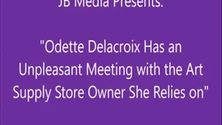 Odette Delacroix In Trouble with the Art Store - SQ