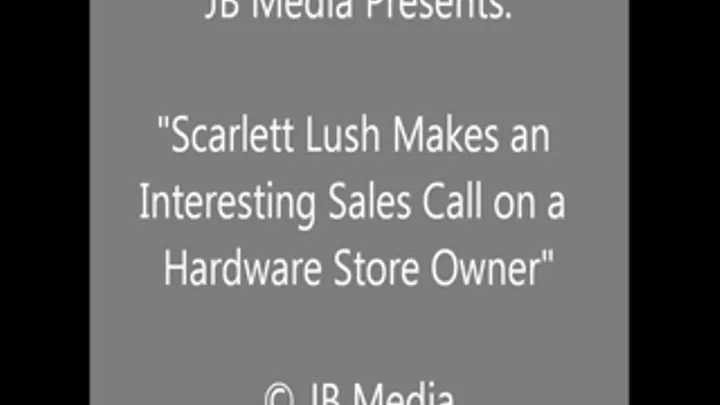 Scarlett Lush is the Metal Saleswoman